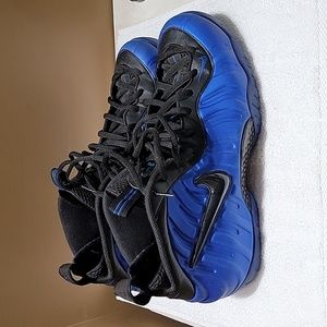 Foamposites Size 13 Royal Blue and Black